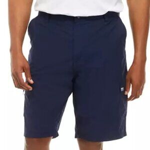 NEW Ocean + Coast Big & Tall Deckhand Navy Performance Shorts Sz 50